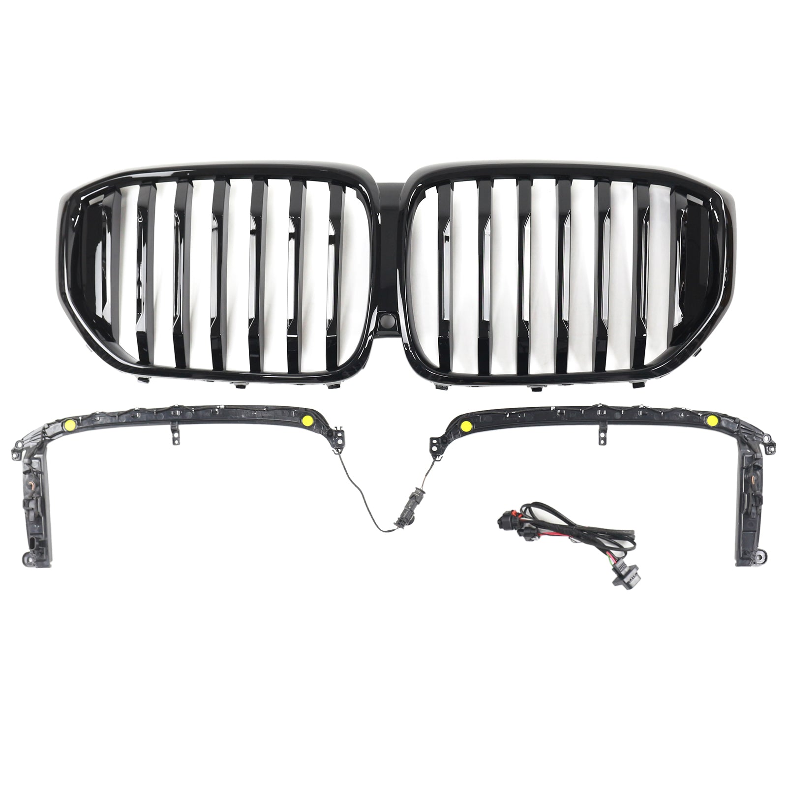 2019-2022 BMW X5 G05 M-Performance Gloss Black Front Kidney Grille (51137454887)