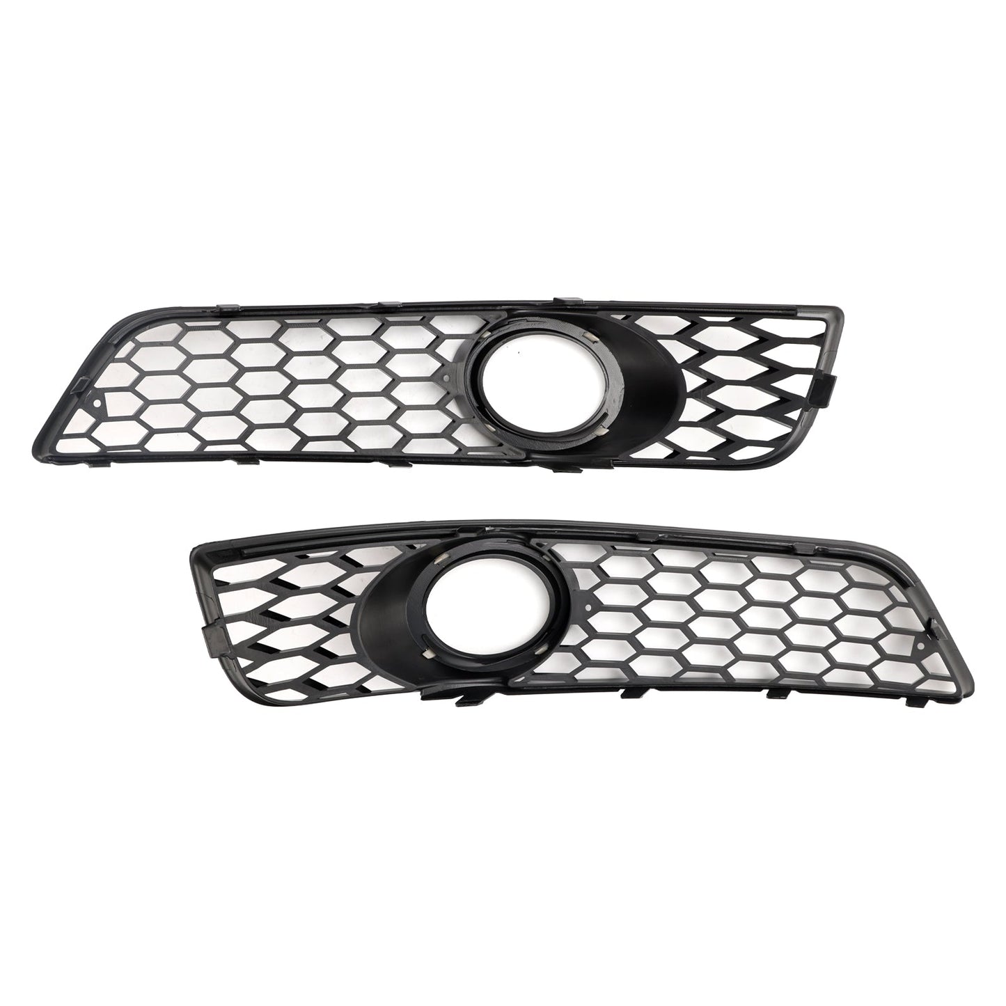 2009-2013 Audi A3 8P Standard Version Honeycomb Front Bumper Fog Light Grill Cover