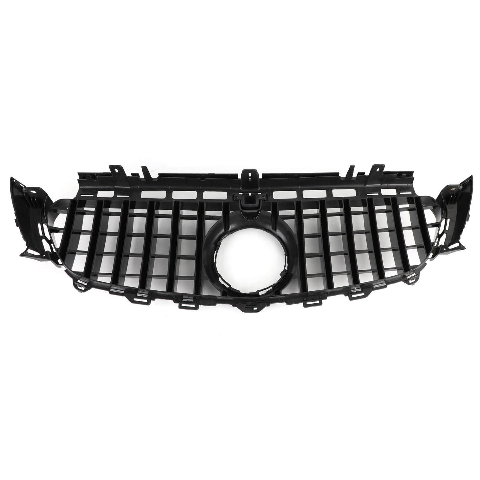 2016-2019 Mercedes-Benz E-Class W213 E200 E300 E400 E43 AMG Front Grille with Camera Hole & Logo