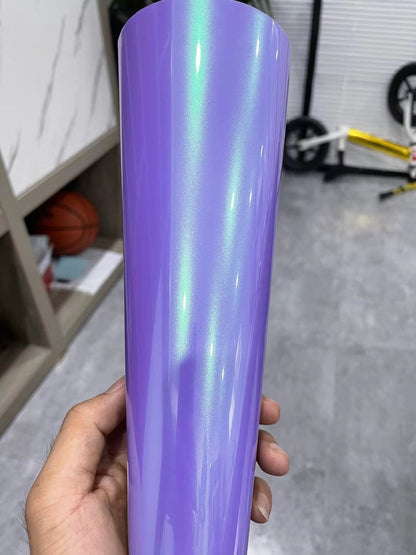 Twin Color Gloss Metallic Color Shift Wrap
