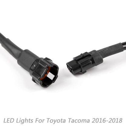 4PCS LED Lights Fit 2016-2020 Toyota Tacoma PT228-35170 Front Bumper Hood Grill