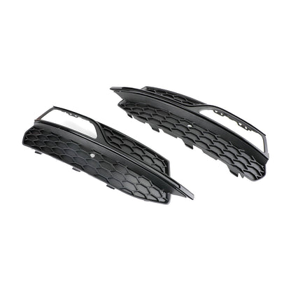 2013-2017 Audi S3 Lower Bumper Fog Light Cover Grille — Pair (8V3807681G / 8V3807682G)