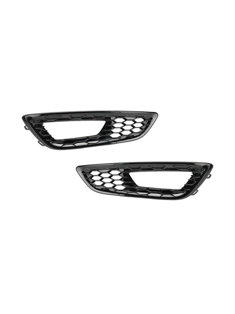 2015-2018 Ford Focus 2PCS Front Bumper Fog Light Lamp Cover Bezel Grille F1EZ15266D F1EZ15266G
