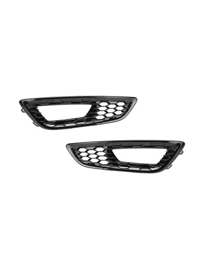 2015-2018 Ford Focus 2PCS Front Bumper Fog Light Lamp Cover Bezel Grille F1EZ15266D F1EZ15266G