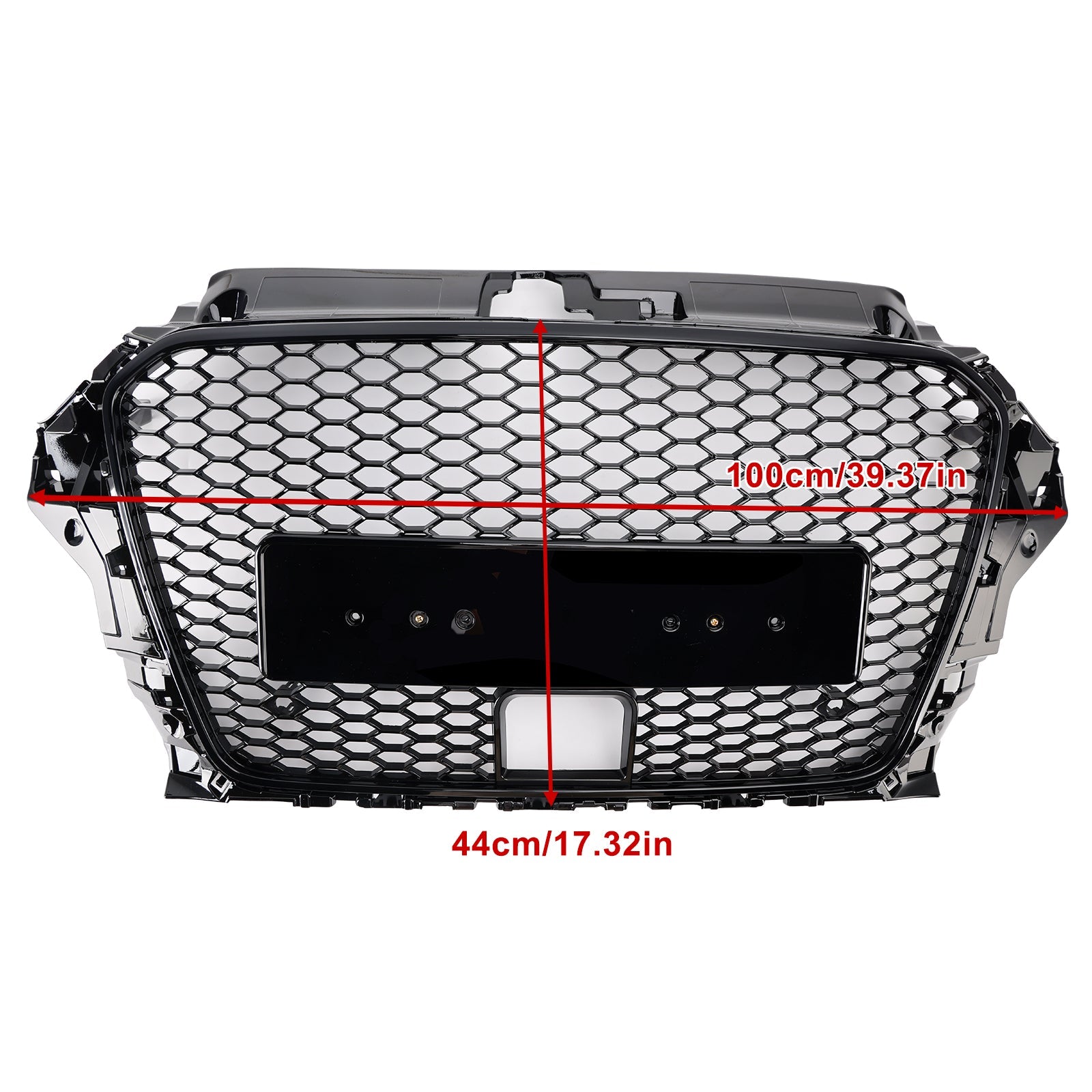 2013-2016 Audi A3 S-Line S3 RS3 Style Front Bumper Grille with ACC