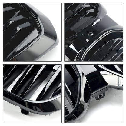 2021-2024 BMW iX3 G08 LCI Gloss Black Front Kidney Grille