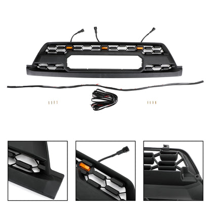 2002-2005 Toyota 4Runner All Models TRD PRO Style W/Led Light Front Bumper Grill