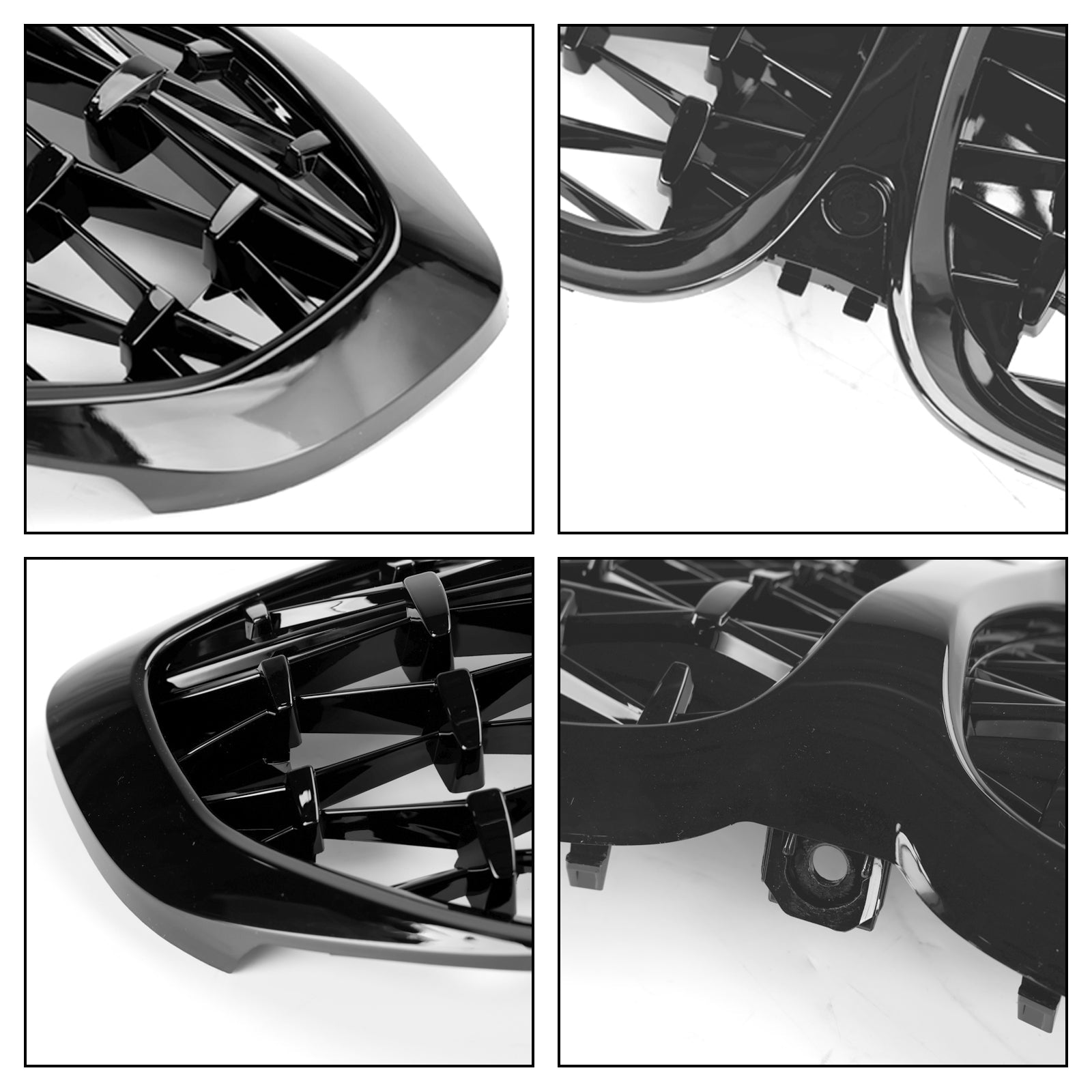 2019-2022 BMW 3 Series G20 G28 Diamond Black Front Kidney Grille (51138072085)