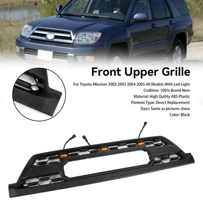 2002-2005 Toyota 4Runner All Models TRD PRO Style W/Led Light Front Bumper Grill