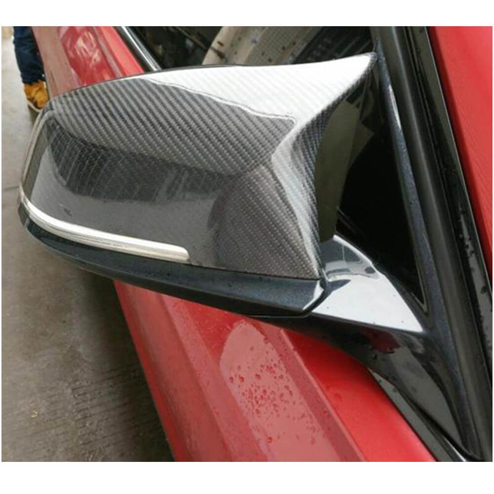 BMW 5 Series F10 2011-2016 Mirror Covers Replacement Style Carbon Fiber/ABS