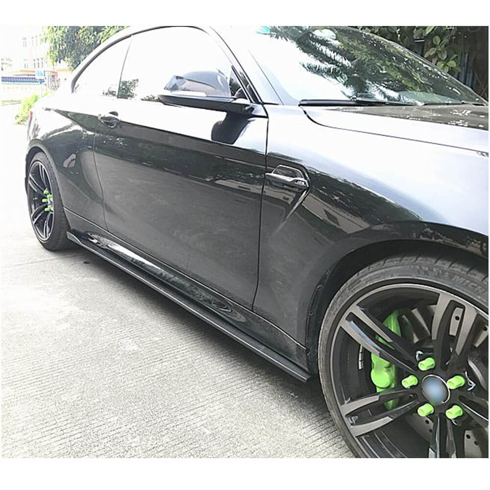 BMW 2 Series F87 M2 M2C 2016-2020 Side Skirts Carbon Fiber