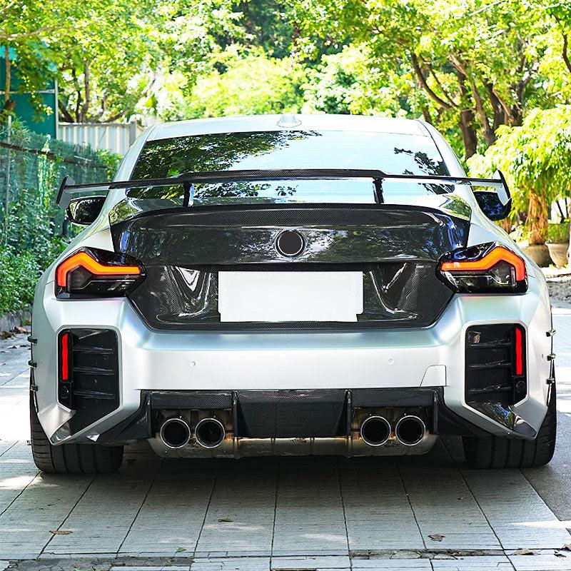 BMW G87 M2 Carbon Fiber Rear Bumper Splitters 2023+