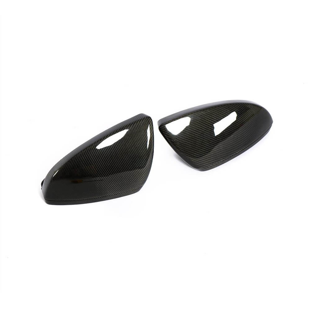 Audi A6 A7 A8 Quattro C8 2019-2022 Mirror Covers Replacement Style Carbon Fiber