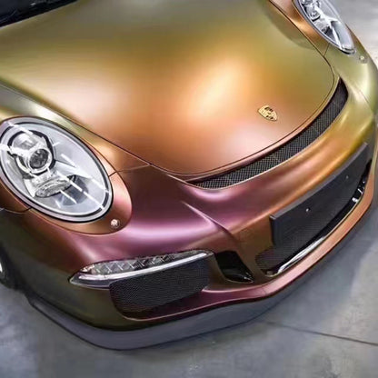 Glossy Diamond Sunrise Car Wrap