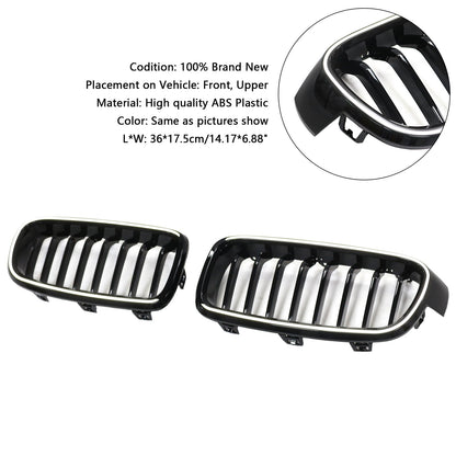 2012-2019 BMW 3 Series F30 F31 F35 Gloss Black Front Kidney Grille (51137263481)