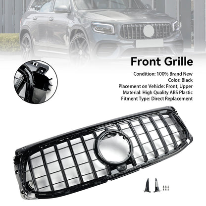 2020-2023 Mercedes-Benz GLB-Class X247 AMG-Line Gloss Black Front Bumper Grille