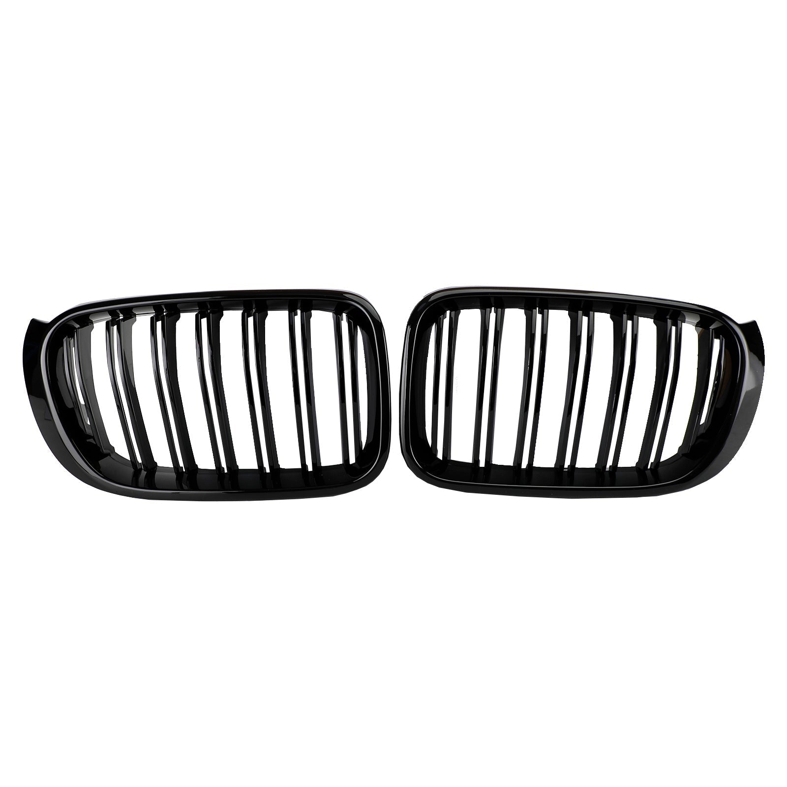 2014-2017 BMW X3 F25 / X4 F26 Gloss Black Front Bumper Kidney Grille