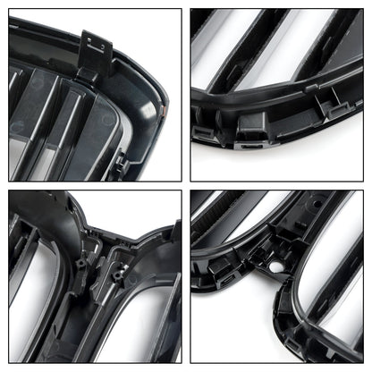 2024+ BMW X5 G05 LCI Gloss Black Front Bumper Kidney Grille
