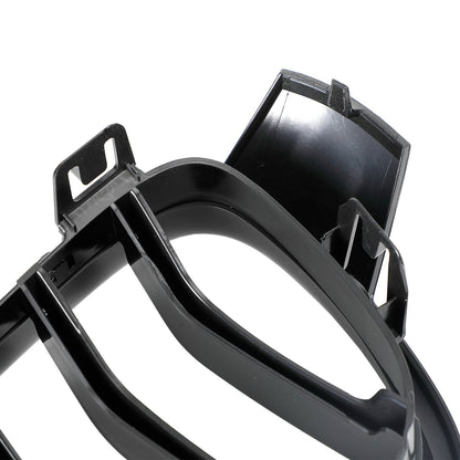 2012-2019 BMW 3 Series F30 F31 F35 Gloss Black Front Kidney Grill — Pair (51137263481 / 51137263482)