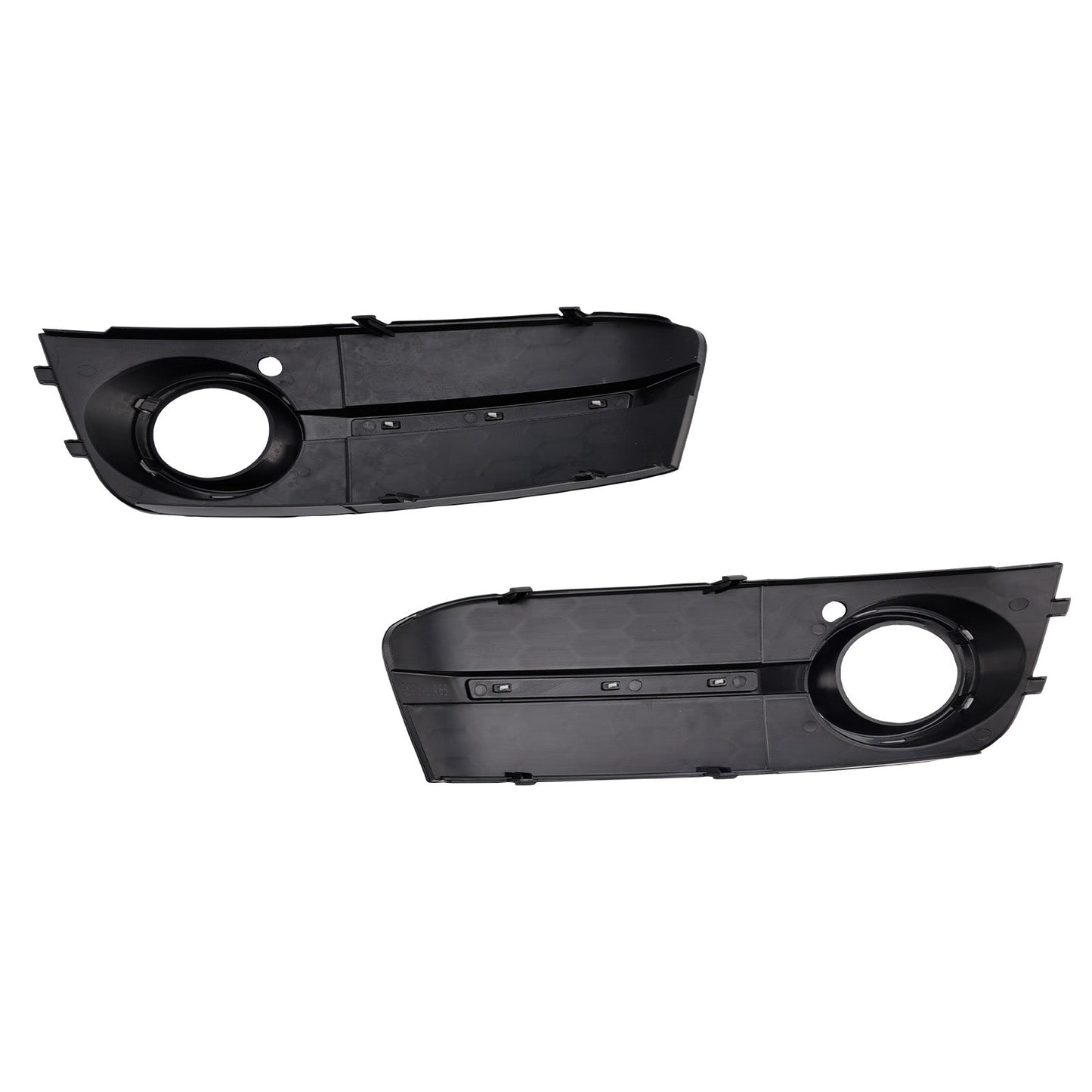 2009-2012 Audi A4 B8 Front Honeycomb Fog Light Grill — Pair (8KD807681)