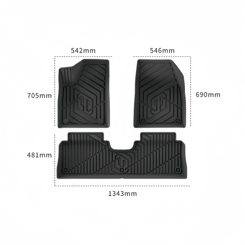3D TPE Floor Mats & Trunk Mats for Leapmotor B05