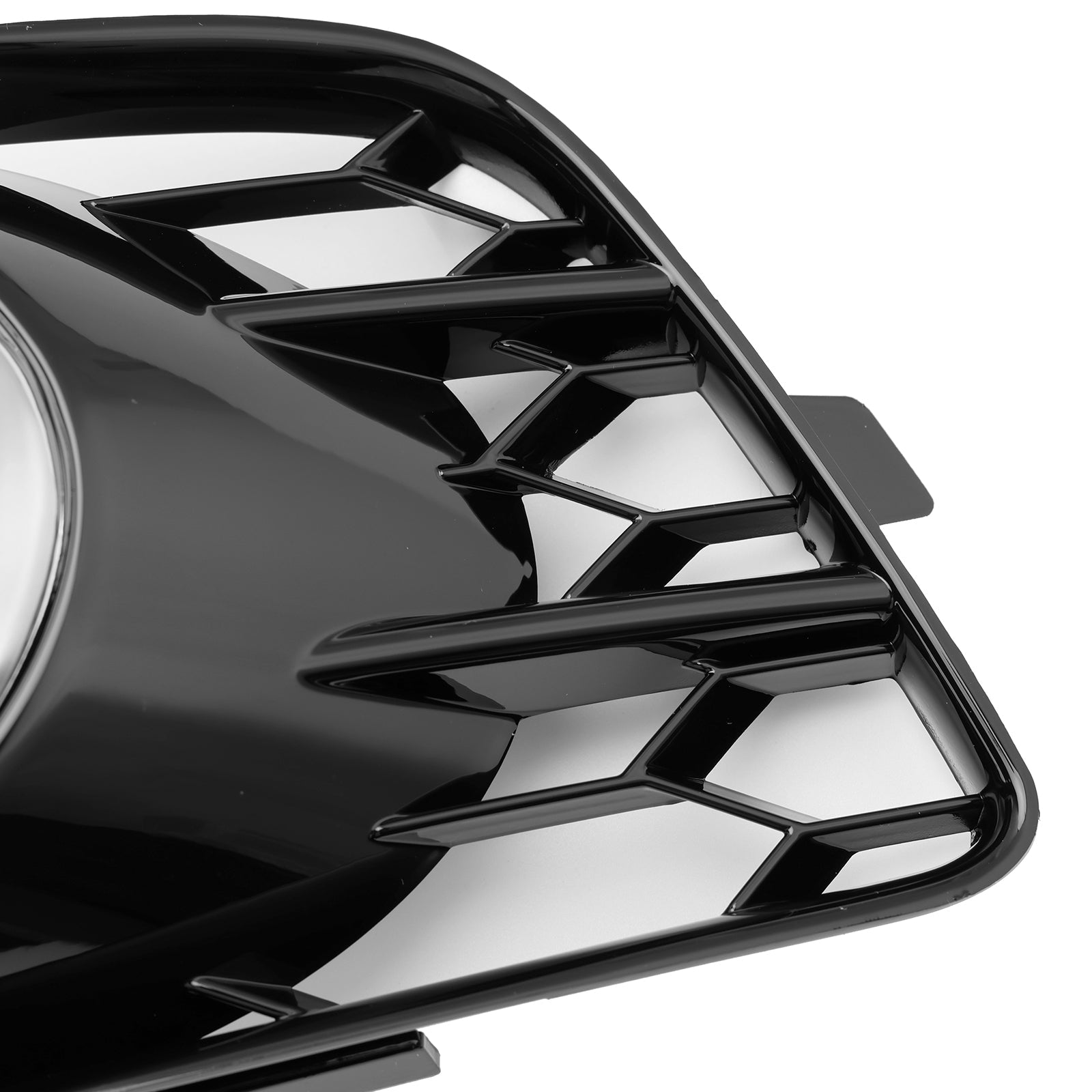 2009-2012 Audi A3 8P S-Line Honeycomb Front Bumper Fog Light Grille Cover (8P0807682)