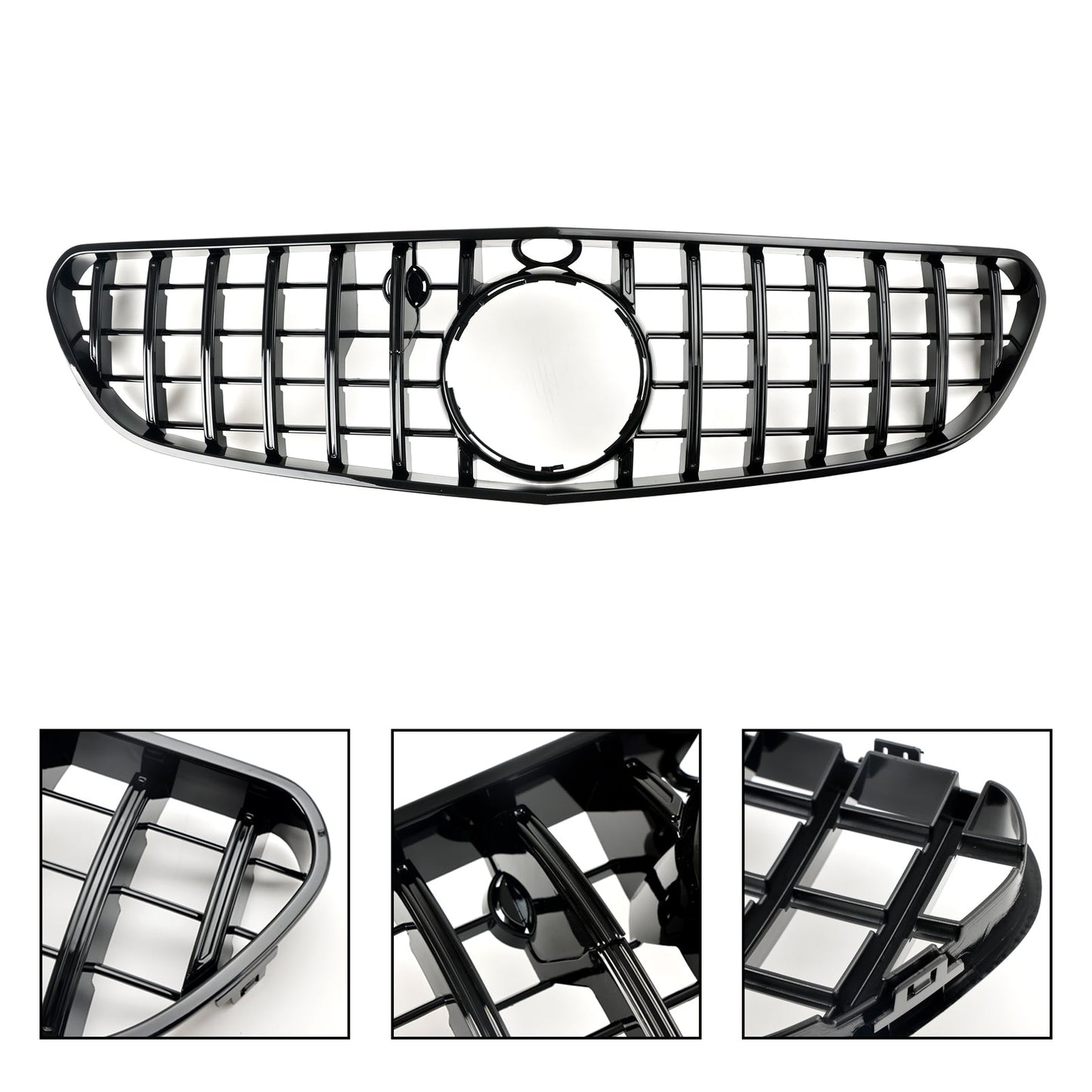 2015-2017 Mercedes-Benz S-Class W217 S63 AMG Pre-Facelift Front Bumper Grille