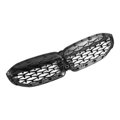 2019-2022 BMW 3 Series G20 G28 Diamond Black Front Kidney Grille (51138072085)
