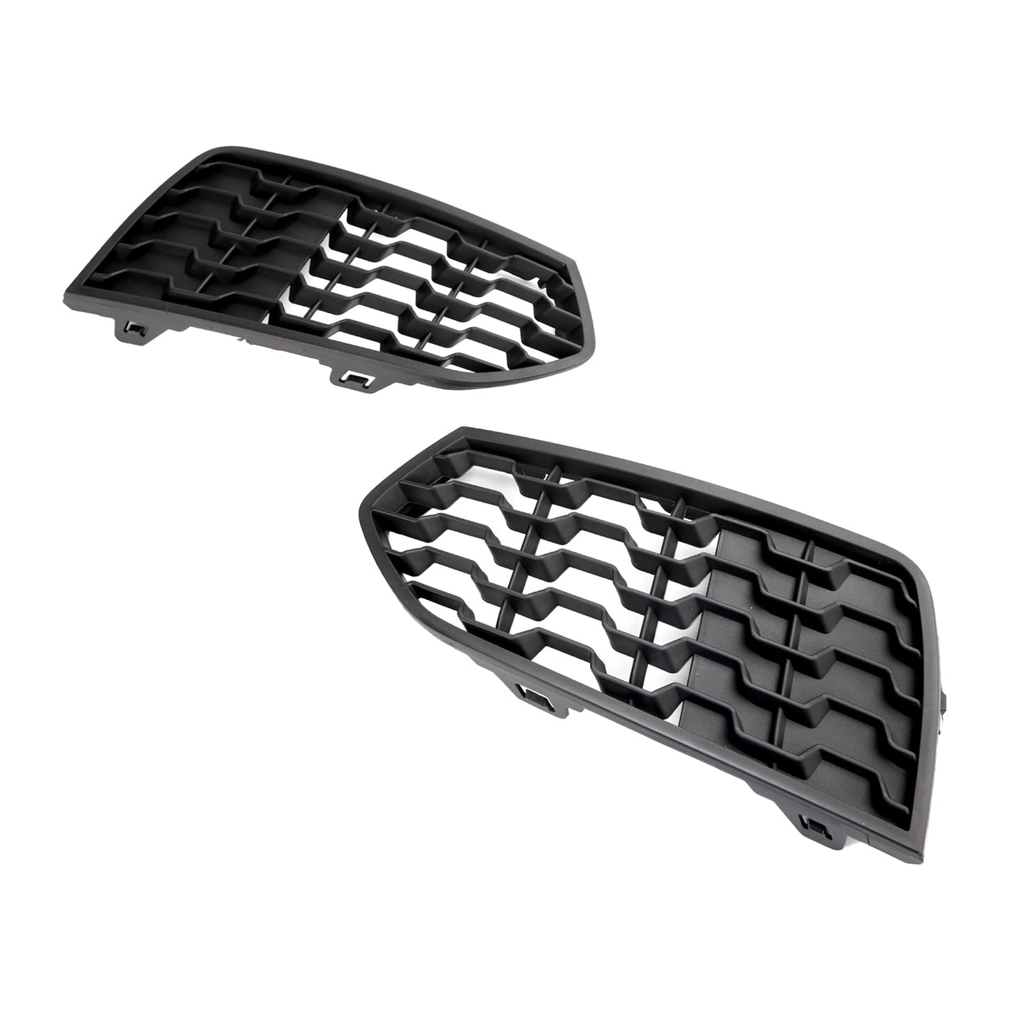2012-2017 BMW 2 Series F23 M Sport Front Bumper Fog Light Grille — Pair (51118056797 / 51118056798)