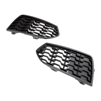 2012-2017 BMW 2 Series F22 M Sport Front Bumper Fog Light Grille — Pair (51118056797 / 51118056798)