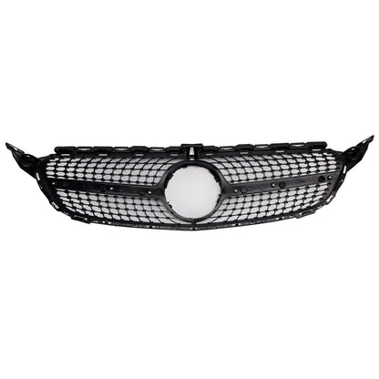 2015-2018 Mercedes-Benz C-Class W205 C250 C300 C400 Diamond Front Grille