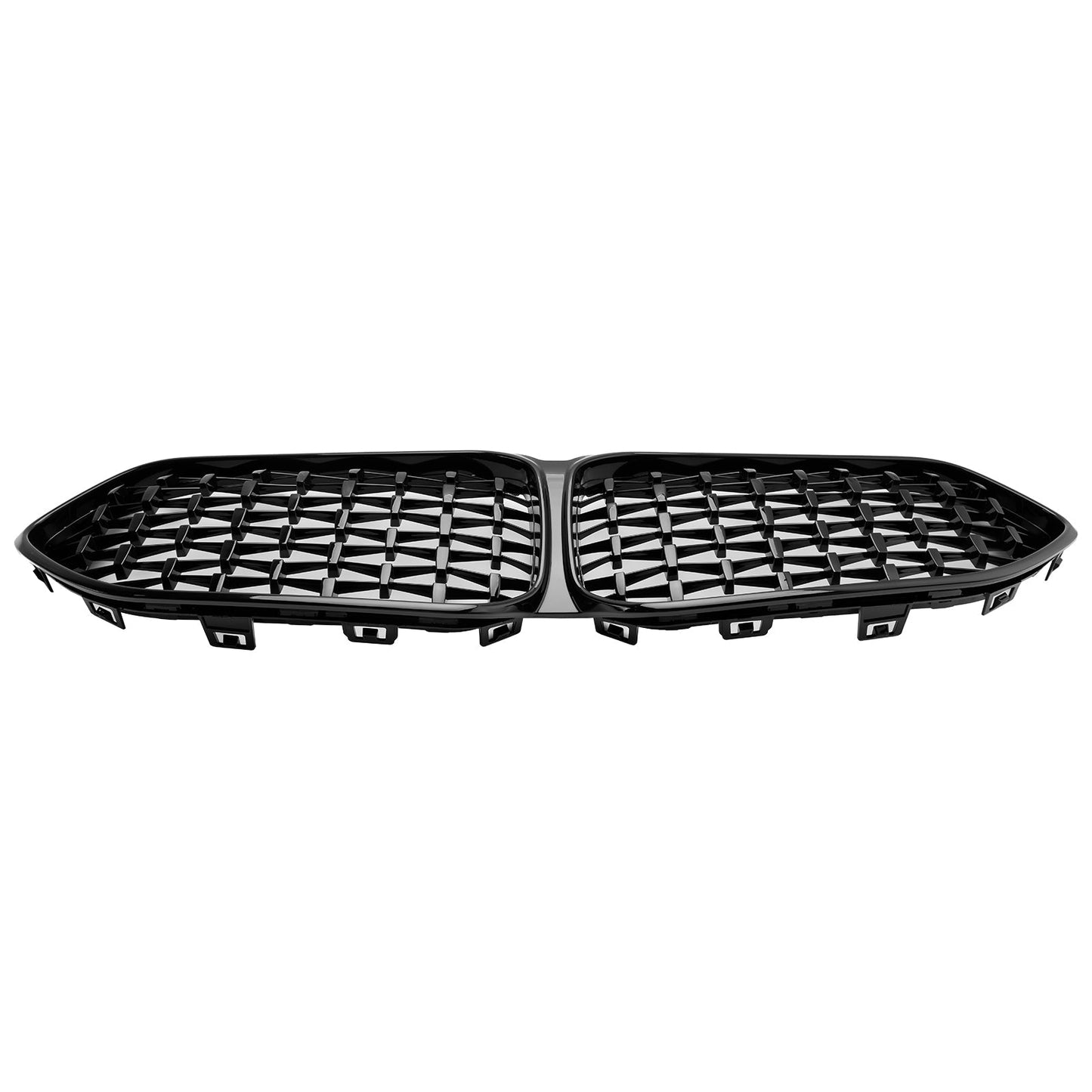 2020-2023 BMW 2 Series F44 Coupe M Diamond Gloss Black Front Kidney Grille (51135A39378)