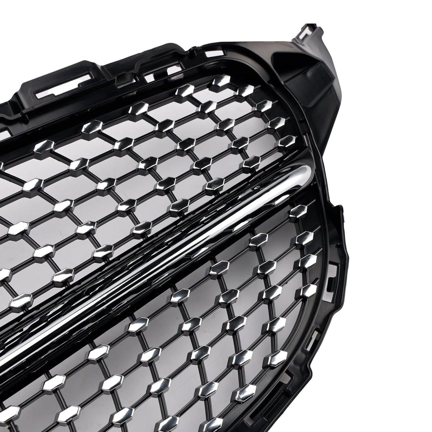 2015-2018 Mercedes-Benz C-Class W205 C250 C300 C400 Diamond Front Grille