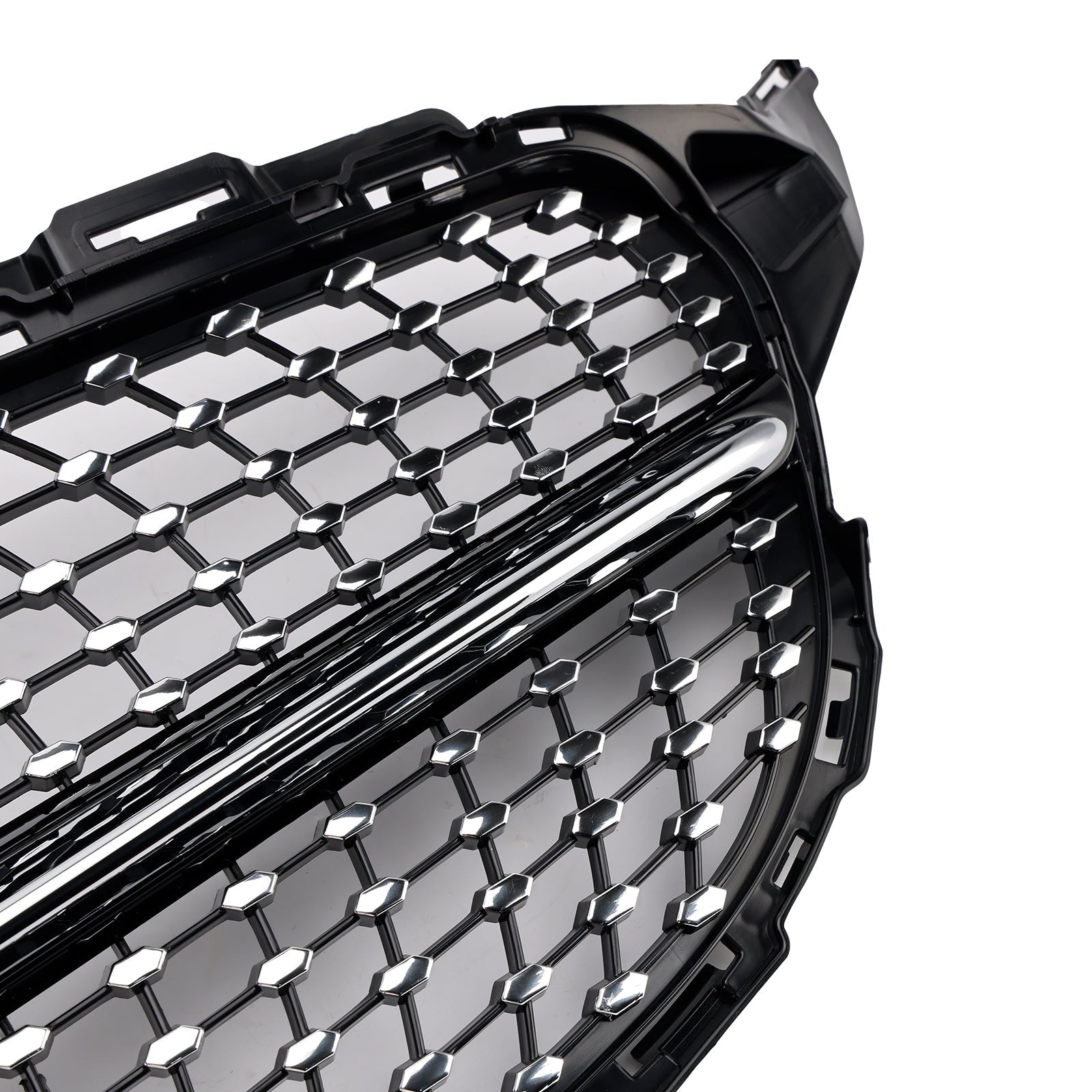 2015-2018 Mercedes-Benz C-Class W205 C250 C300 C400 Diamond Front Grille