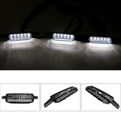 White Led Light Front Bumper Grille Fit Ford Ranger Next Gen Wildtrak 2023-2025