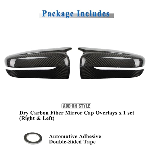 AeroBon CF Mirror Cap Overlays BMW 4 Series G22/G23/G26 (2021-2025) - detail close-up
