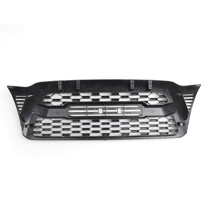 2005-2011 Tacoma Grill Replacement Front Bumper Hood Grill Kit Matte Black