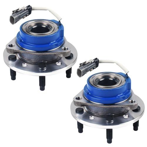 2Pcs Front Wheel Hub Bearing Assembly for 97-03 Chevy Malibu, 99-05 Pontiac Grand Am, 97-04 Oldsmobile Cutlass, Etc.