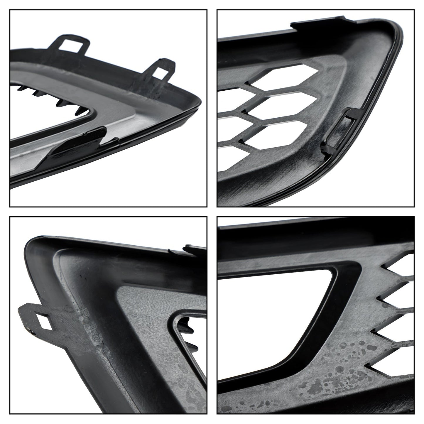 2015-2018 Ford Focus 2PCS Front Bumper Fog Light Lamp Cover Bezel Grille F1EZ15266D F1EZ15266G