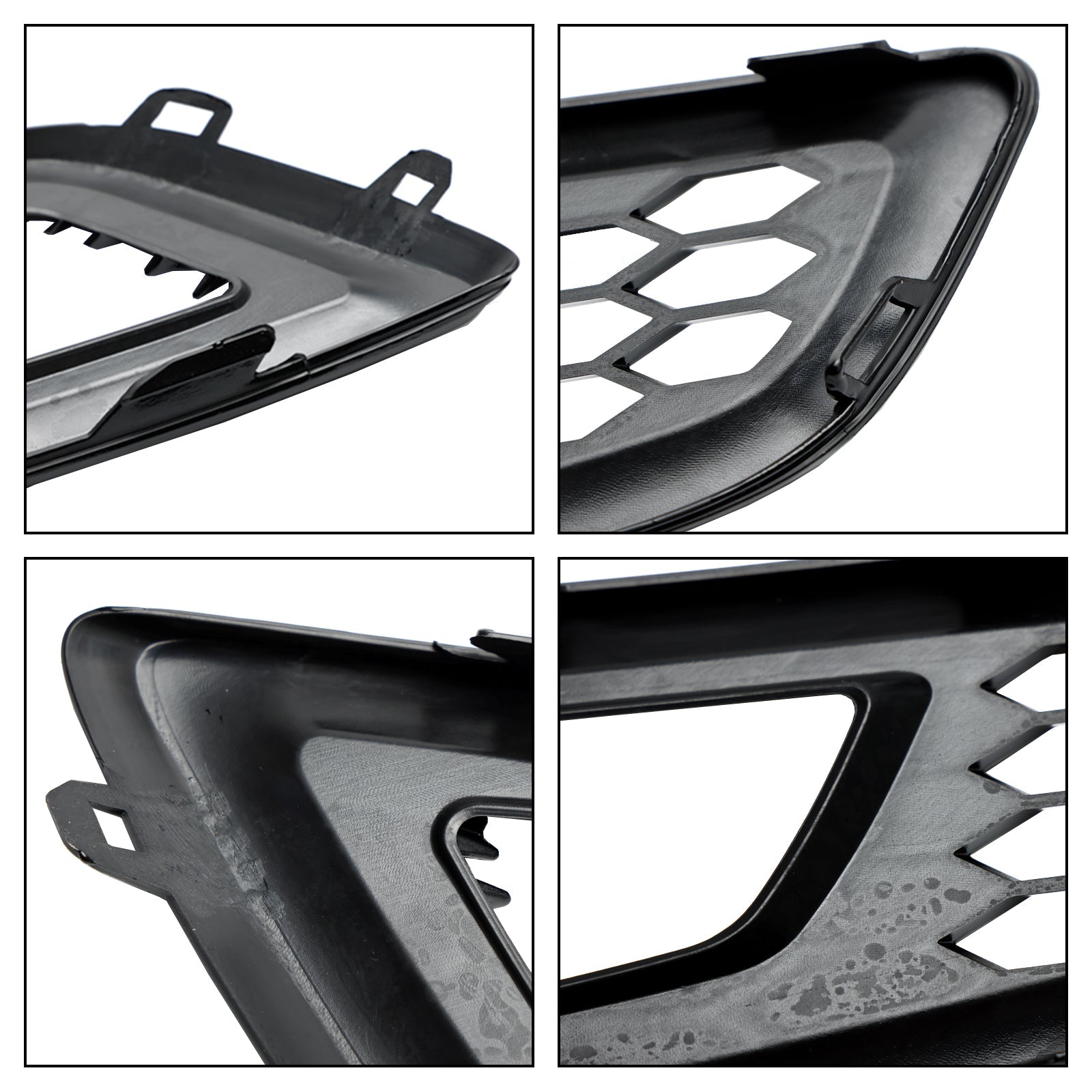 2015-2018 Ford Focus 2PCS Front Bumper Fog Light Lamp Cover Bezel Grille F1EZ15266D F1EZ15266G