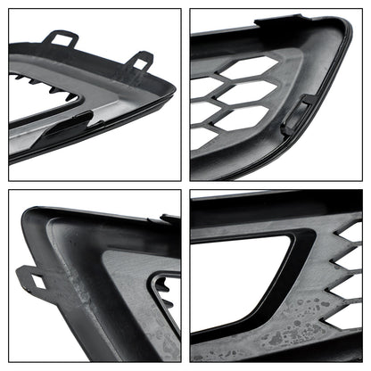 2015-2018 Ford Focus 2PCS Front Bumper Fog Light Lamp Cover Bezel Grille F1EZ15266D F1EZ15266G
