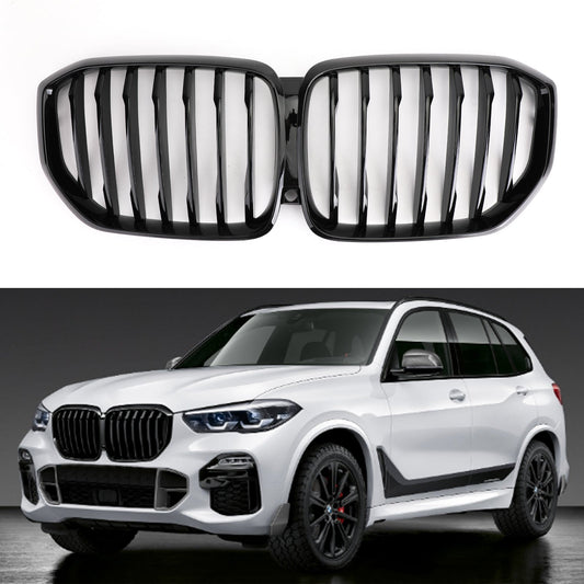 2018-2021 BMW X5 M50d Gloss Black Performance Front Kidney Grille