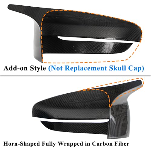 AeroBon CF Mirror Cap Overlays BMW 4 Series G22/G23/G26 (2021-2025) - product display view