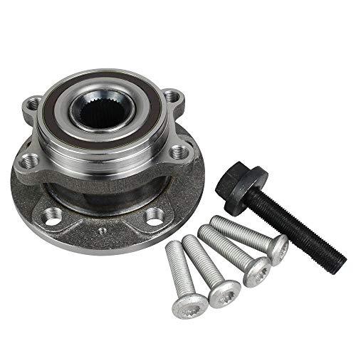 Front & Rear Wheel Hub Bearing Assembly for 2006-2018 Audi, Volkswagen