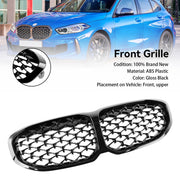 2019-2024 BMW 1 Series F40 Gloss Black Diamond Front Kidney Grille