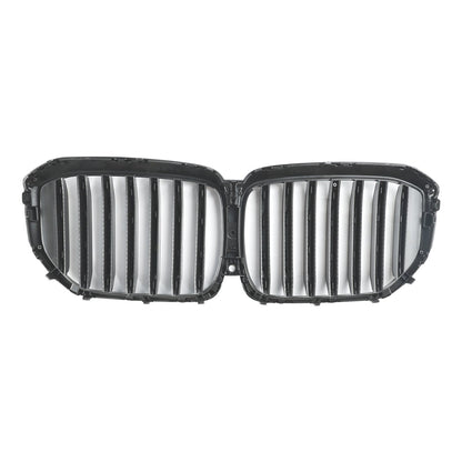 2024+ BMW X5 G05 LCI Gloss Black Front Bumper Kidney Grille
