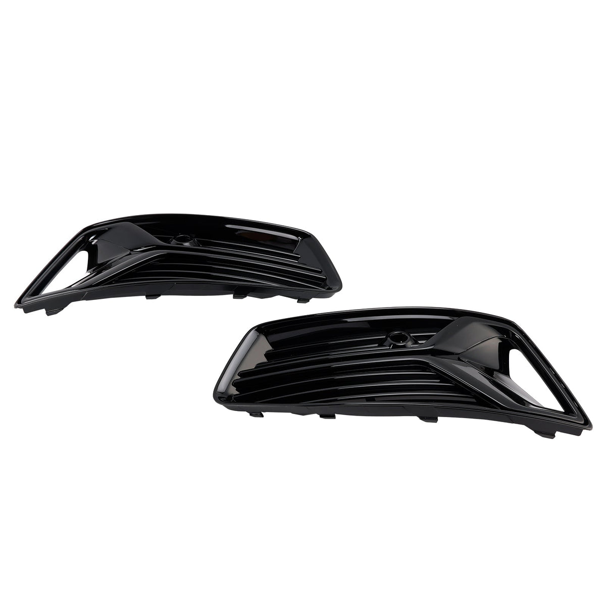 2019-2023 Audi A6 C8 Front Bumper Fog Light Cover Grill — Pair