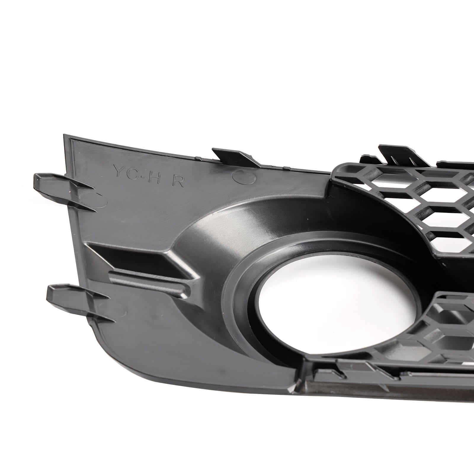 2011-2014 Audi A1 8X S-Line Front Bumper Fog Light Cover Grille — Pair (8X0807681B / 8X0807682B)