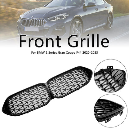 2020-2023 BMW 2 Series F44 Coupe M Diamond Gloss Black Front Kidney Grille (51135A39378)