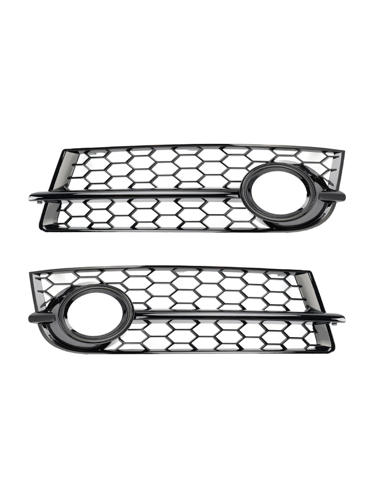 2007-2010 Audi TT MK2 Fog Light Cover Grille — Pair (8J0807681 / 8J0807682)